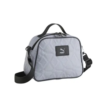 PUMA Fabric Portable Crossbody Bag, Shoulder Bag Regular Women's Light Gray