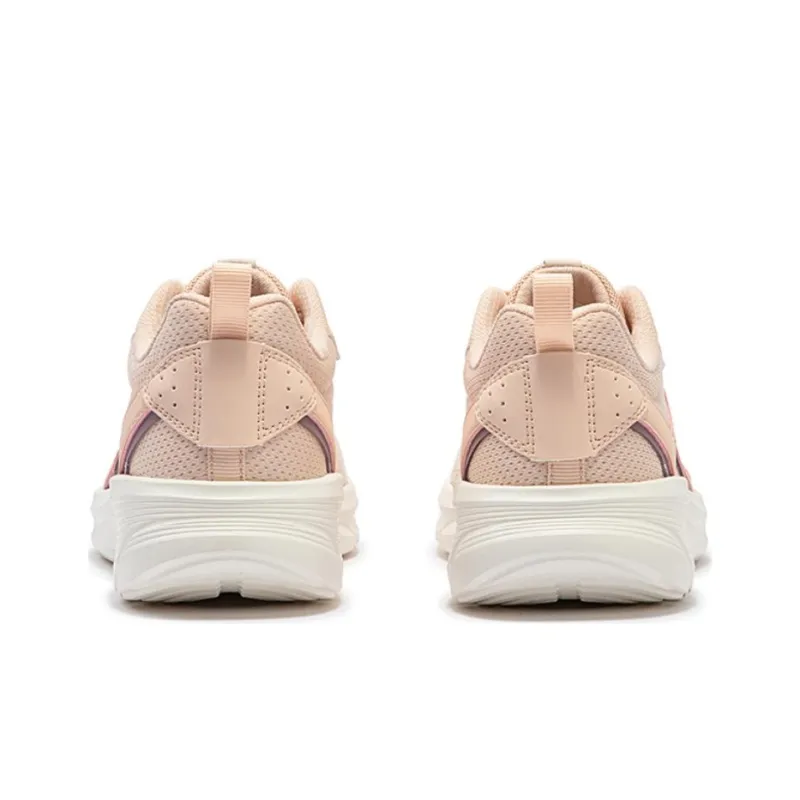 361° Cushioning, Slip Resistant, And Abrasion Resistant Low Top Running Shoes Women's Pink White-2