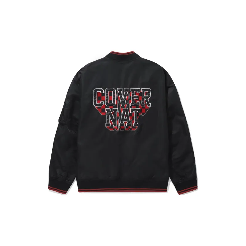 COVERNAT SS24 Baseball Jacket Unisex Black-1