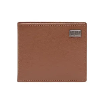 DIESEL Cow Leather Wallet Small Size Men's Brown