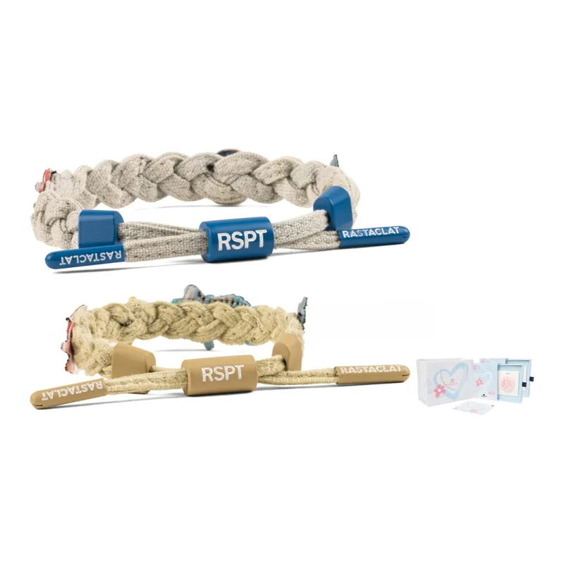 Rastaclat Alloy Small Lion Woven Bracelet Cord Unisex-23