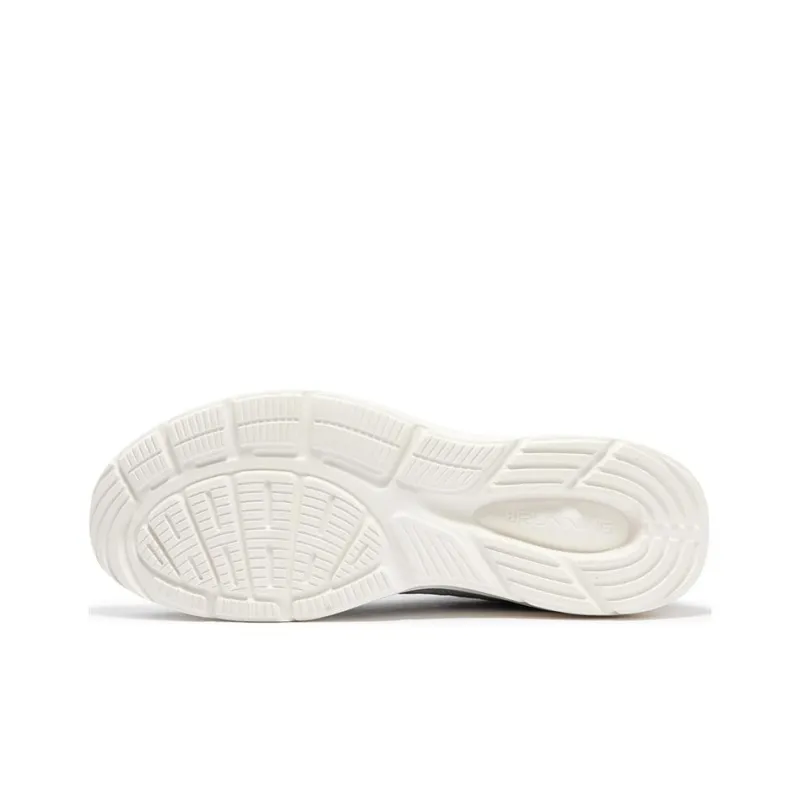 361° Cushioned Slip-Resistant Low-Top Running Shoes Men's Gray White-3