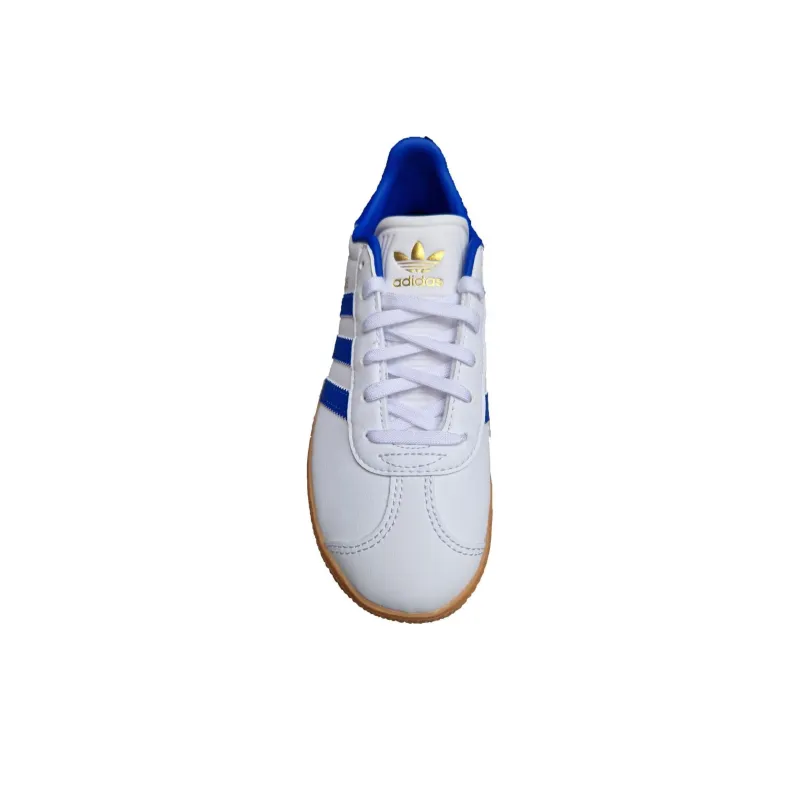 Gazelle Adidas Originals 'Vintage White Bold Blue'-4