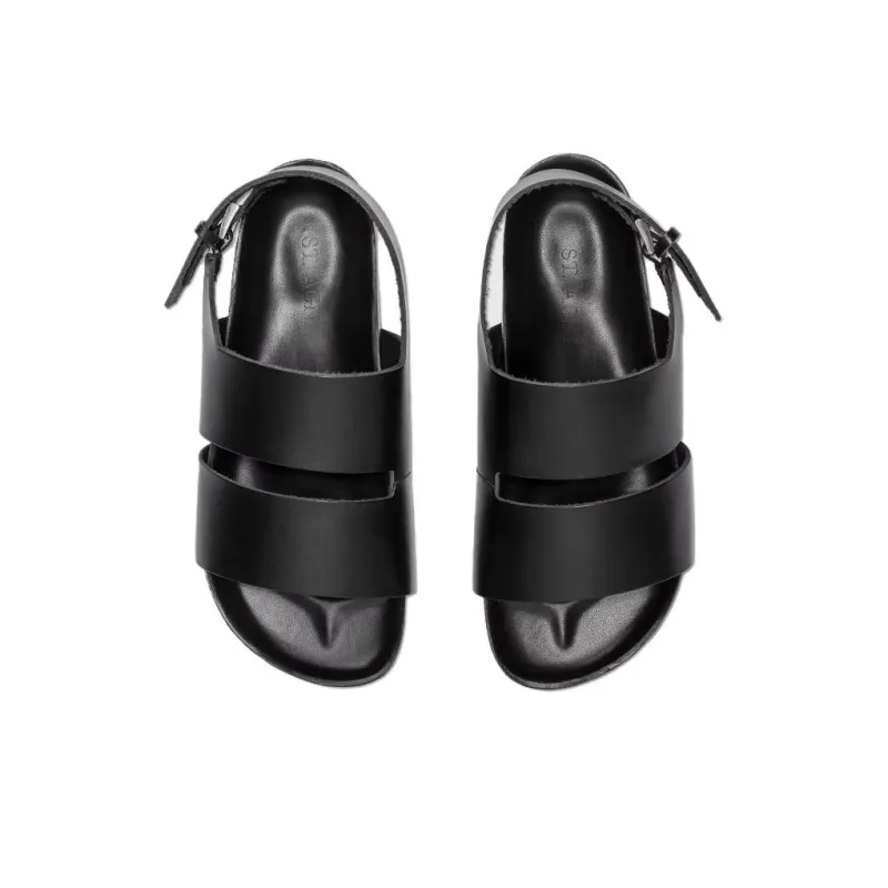 ST. AGNI Strap Sandals Women's Black-2