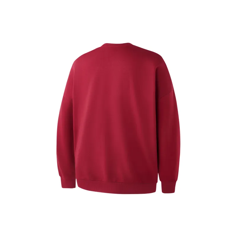 NBA Chicago Bulls Sweatshirt Men's Dark Red-2