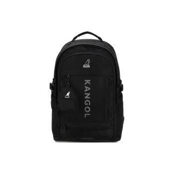 KANGOL Nylon Backpack Unisex Black