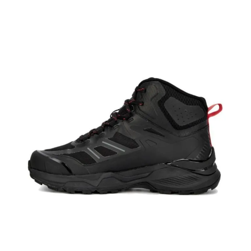 THE NORTH FACE ENERGY TECH ALPHA MID GTX Cushioning, Wear Resistant Mid Top Hiking Shoes Unisex Black-0