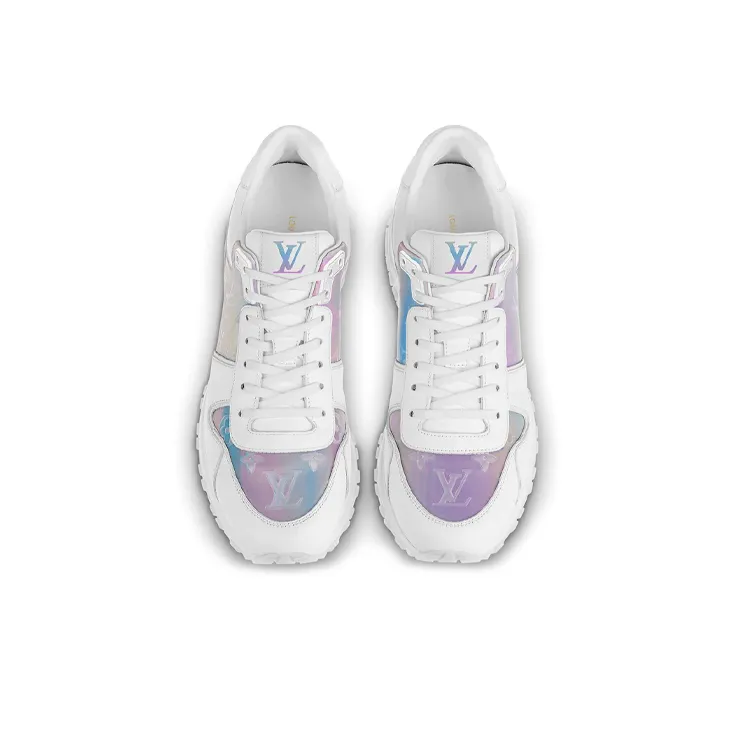 LOUIS VUITTON Run Away Sneakers 'White With Transparent Monogram'-2