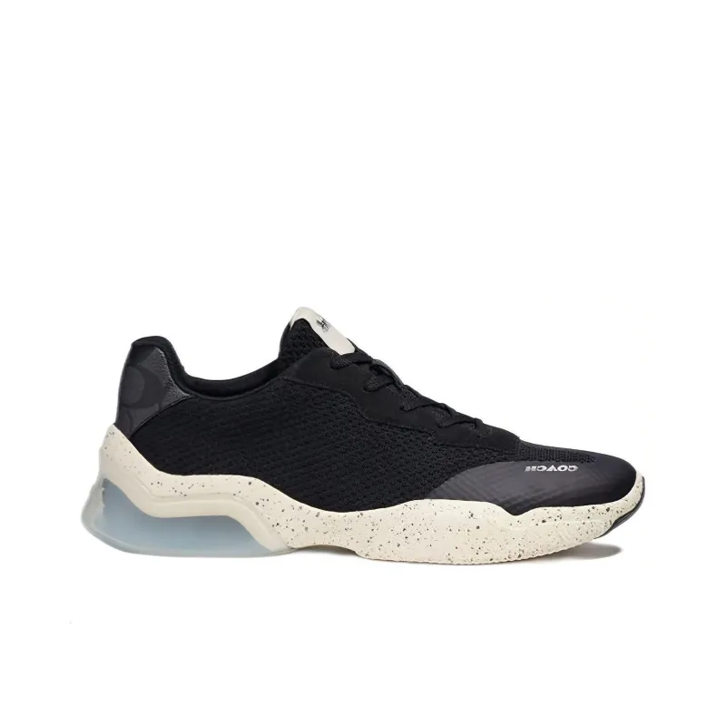 COACH CitySole Cushioning, Slip Resistant, And Abrasion Resistant Low Top Casual Shoes Men's Black-1