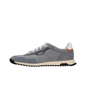 HUGO BOSS Low Top Casual Shoes Men's Blue Gray