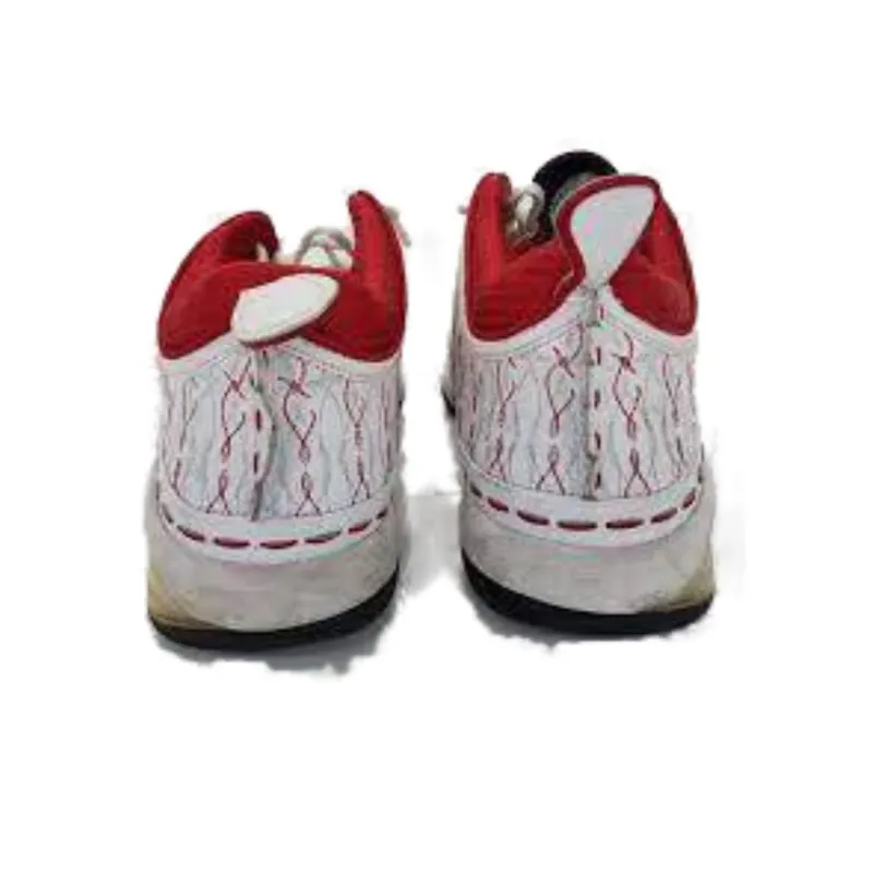 JORDAN 23 Low White Varsity Red-3
