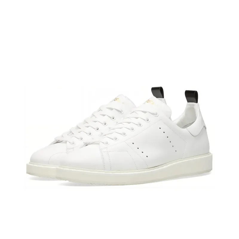 Golden Goose GGDB Starter Stylish Skateboarding Shoes Men's White-1
