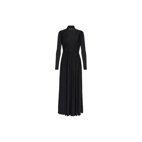 Bottega Veneta Long-Sleeved Dresses Women's Black