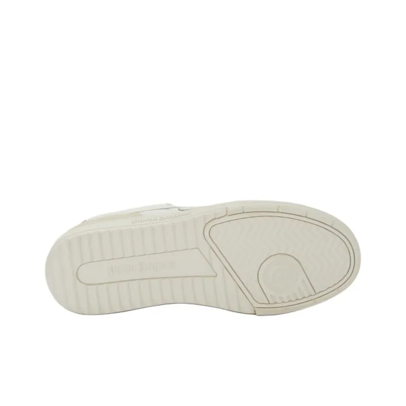 PALM ANGELS Palm Beach University Leather Sneakers-4