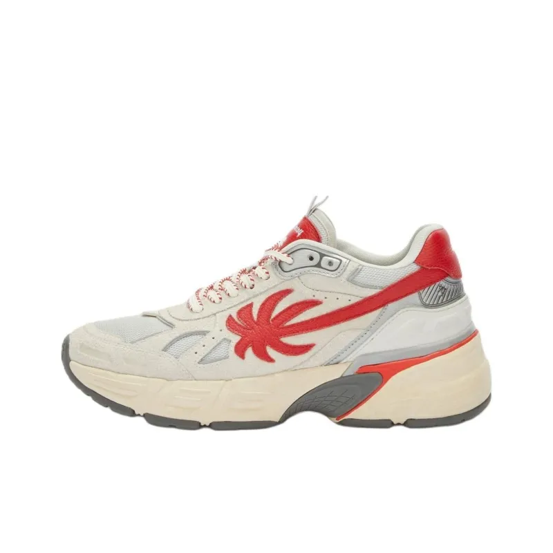 PALM ANGELS The Palm Runner Beige Red-0