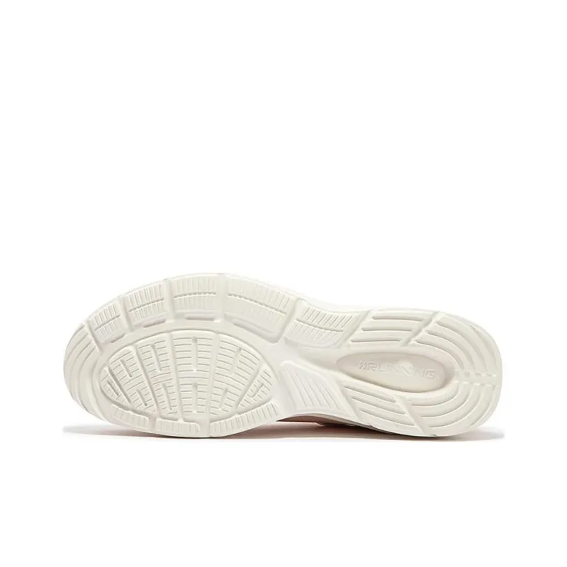 361° Cushioning, Slip Resistant, And Abrasion Resistant Low Top Running Shoes Women's Pink White-3