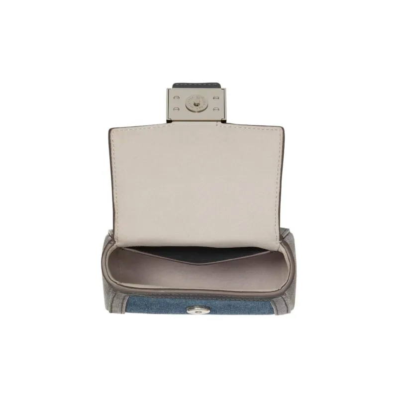 Kate Spade Katy Denim Shoulder Bag, Crossbody Bag, Handbag Trumpets Women's Winter Nights Are Numerous.-3