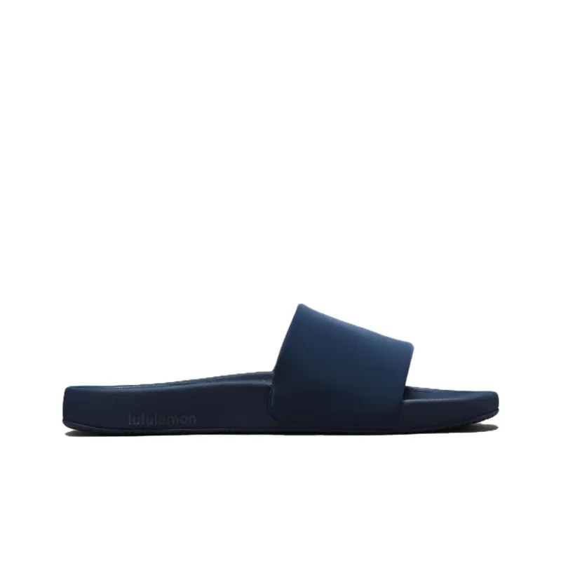 Lululemon Restfeel Slide Slip Resistant Slide Slippers Men's Blue-1