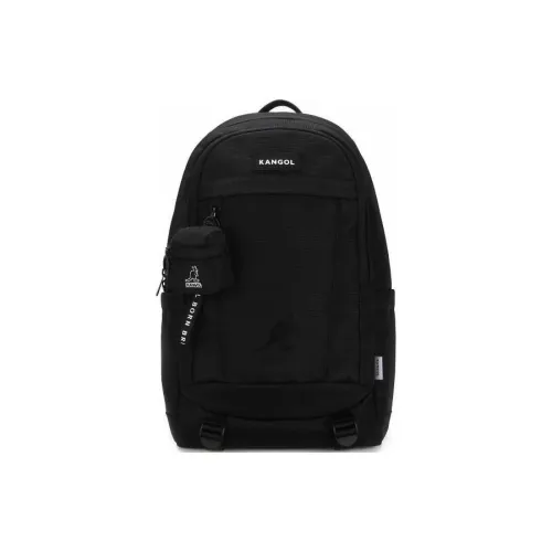 KANGOL Nylon Backpack Unisex Black