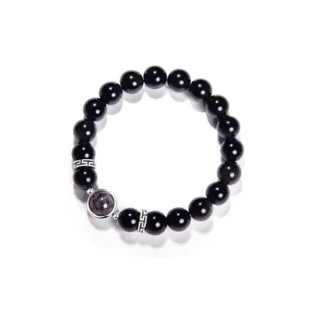 Far Mountain Joe Obsidian Jade Bracelets Unisex