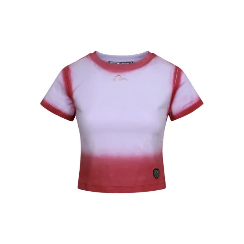 EVISU T Shirts Women's Light Purple-1