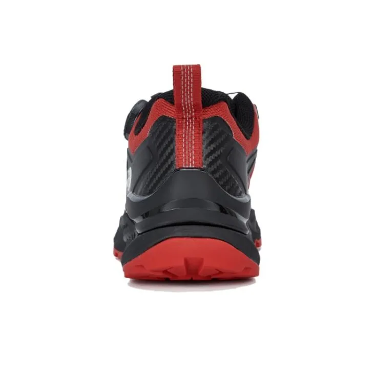 THE NORTH FACE ENERGY TECH ALPHA BOA GTX Cushioning, Wear Resistant Low Top Outdoor Shoes Unisex Black Red-3