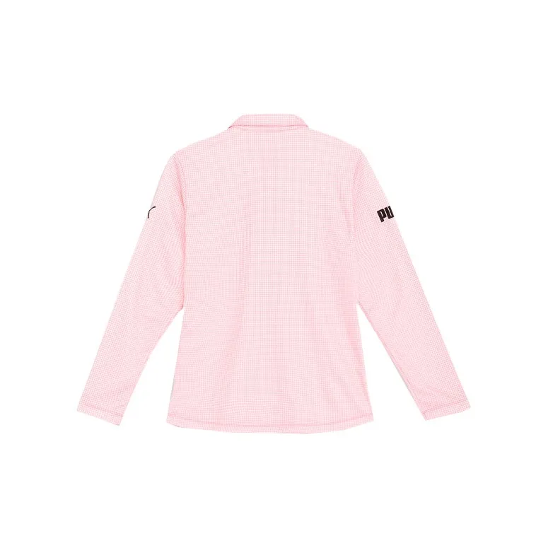 PUMA Golf Polo Shirts Men Pink-1