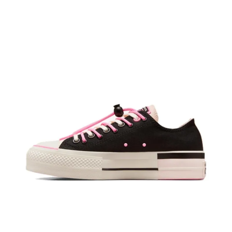 Converse Chuck Taylor All Star Lift Platform Easy On 'Black Fable Pink' Women's-2
