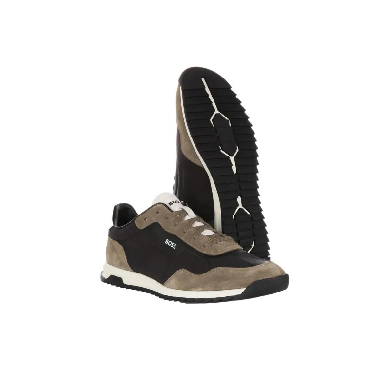 HUGO BOSS Low Top Casual Shoes Men's Brown-4