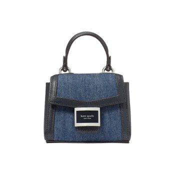 Kate Spade Katy Denim Shoulder Bag, Crossbody Bag, Handbag Trumpets Women's Winter Nights Are Numerous.