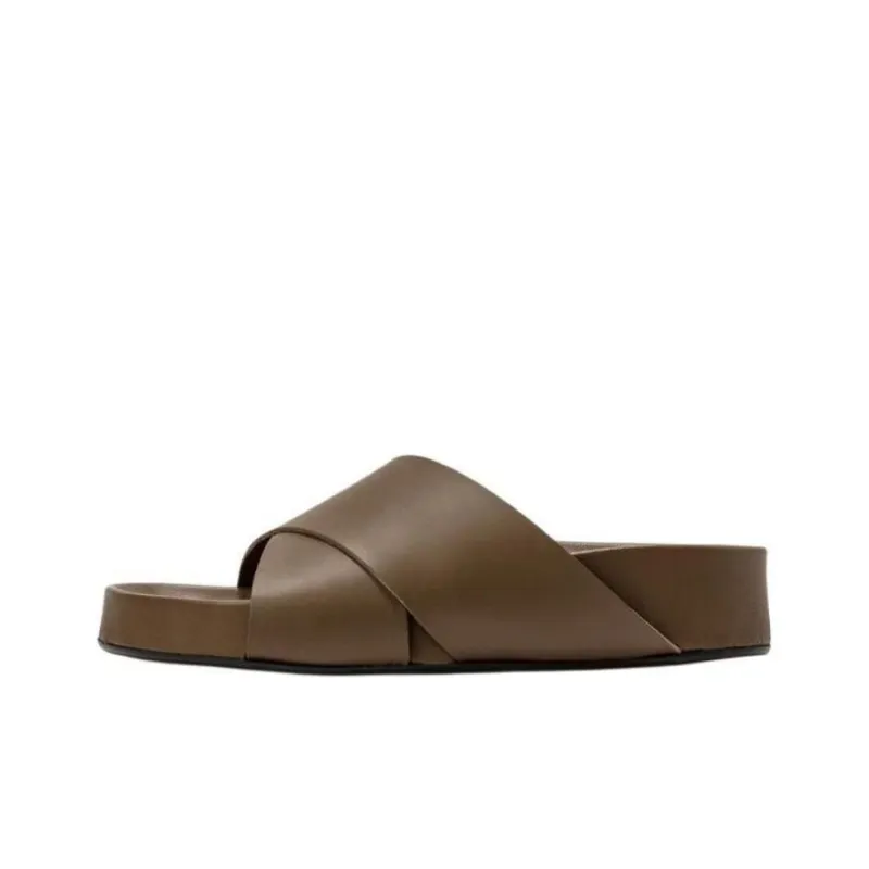 ATP Atelier Slide Slippers Women's Brown-0