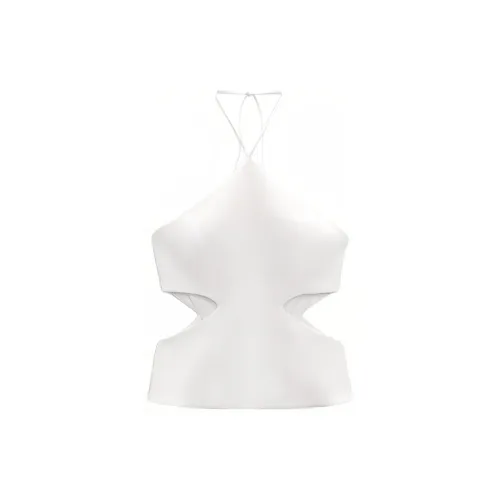 ZARA Tank Tops Women's White