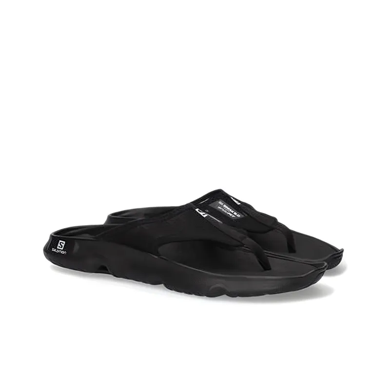 SALOMON Reelax Moc 5.0 Slip Resistant Flip Flops Unisex Black-2
