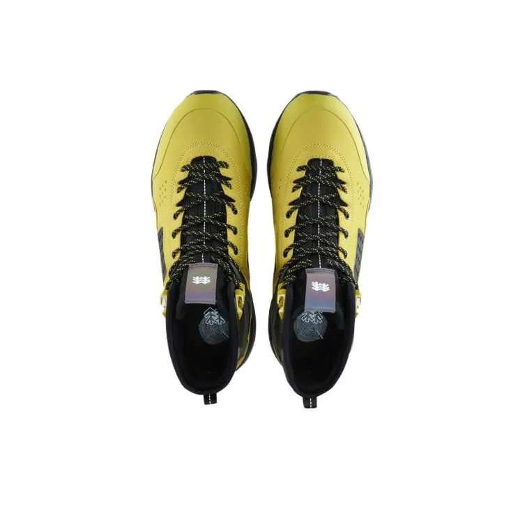 KOLON SPORT Tripod Abrasion-Resistant High-Top Hiking Shoes Unisex Yellow-2