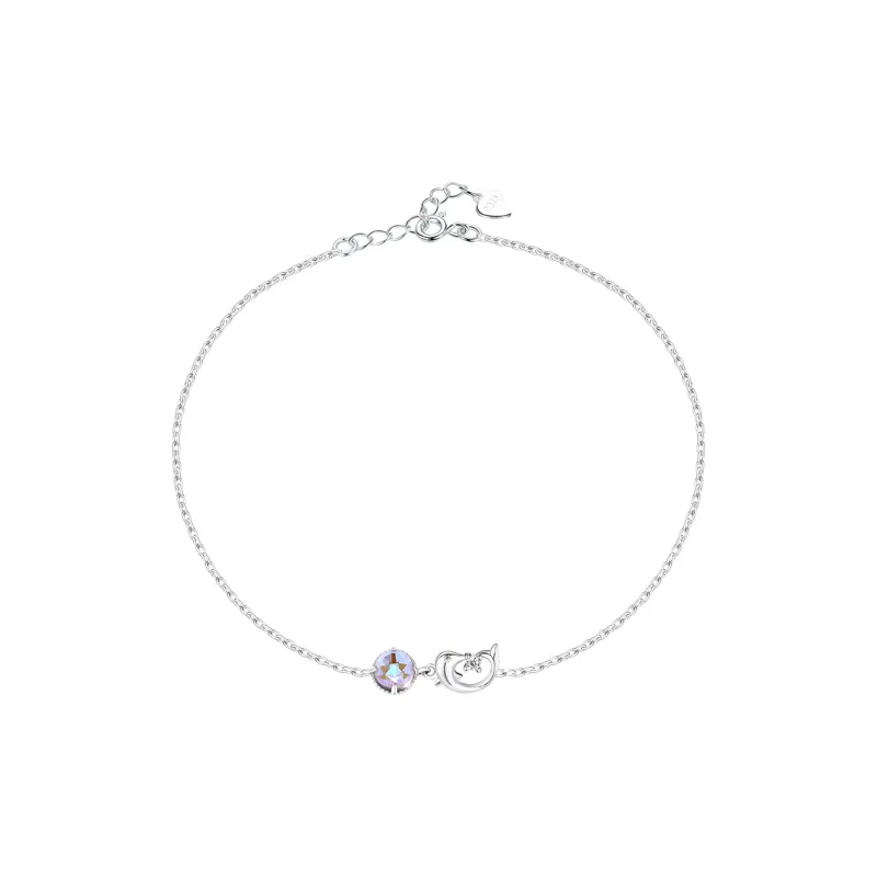 COISE S925 Silver Anklets Women's-0