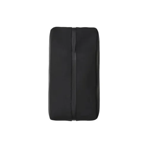 Rains Polyester Polyurethane Storage Bag Large Size Unisex Black