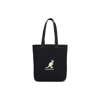 KANGOL Cotton Handbag Unisex Dark Marine Blue