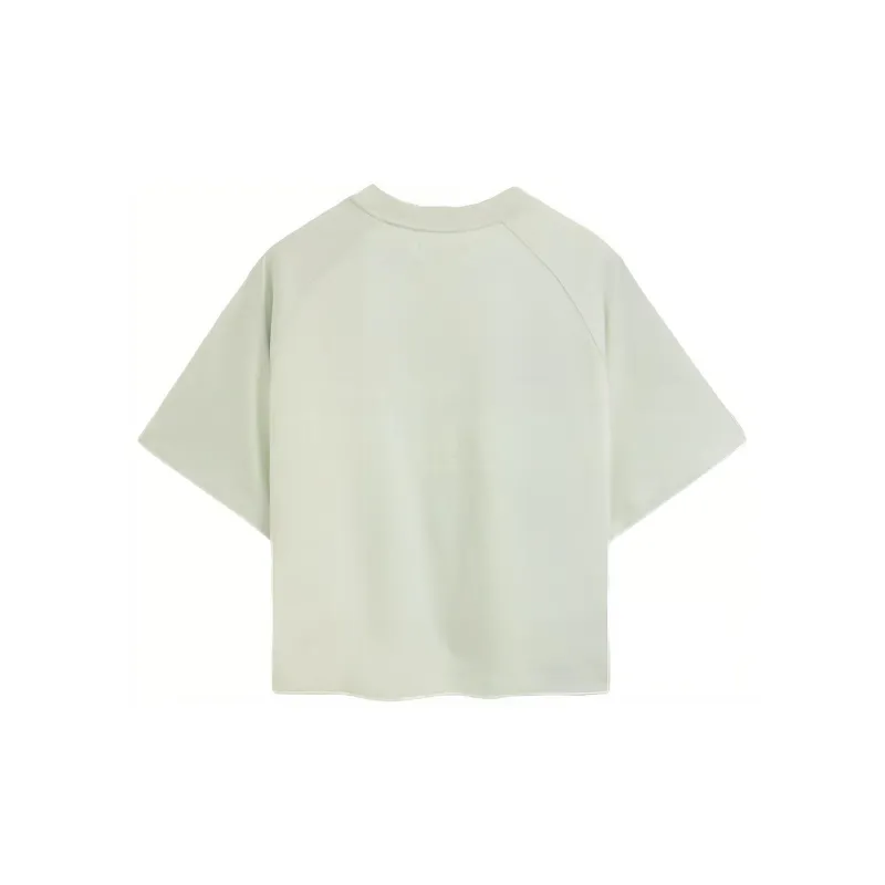 Calvin Klein Simple Series T Shirts Women's CZH Bamboo Green-1