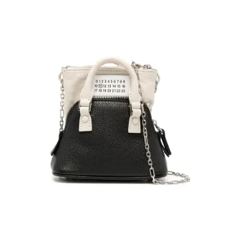 Maison Margiela 5AC Sheepskin Handbag Shoulder Bag Crossbody Bag Women's Black