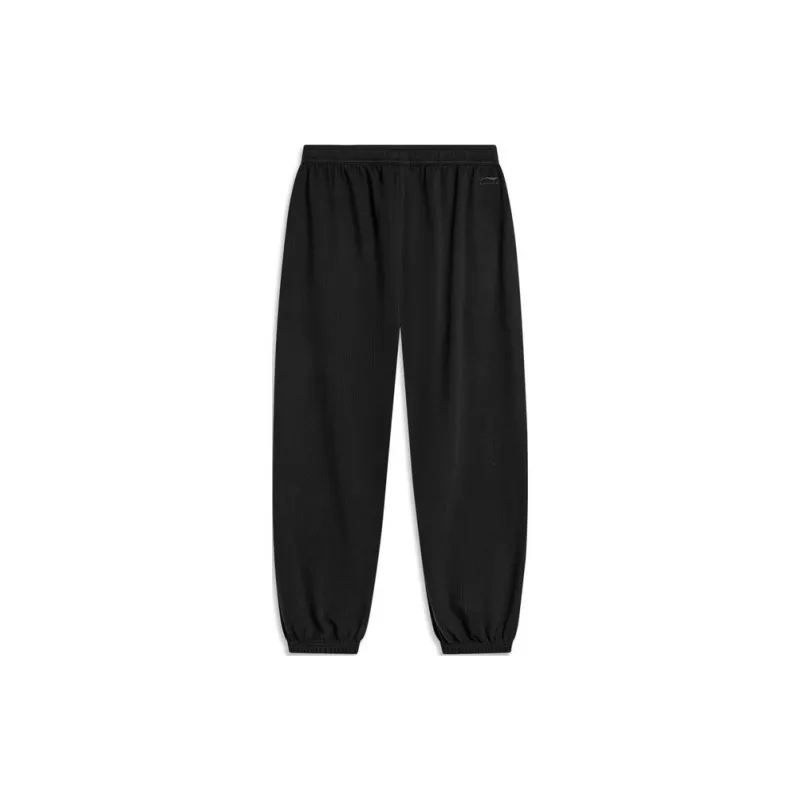 LiNing x Disney Knitted Sweatpants Women's Black-1
