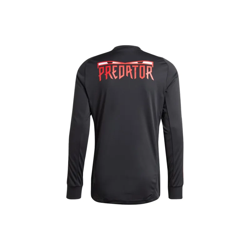 Adidas Predator 30th Anniversary Long Sleeve Jersey Soccer Jerseys Men's Black-1