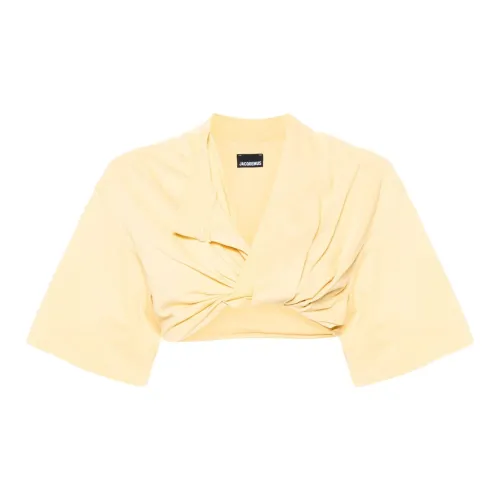 Jacquemus T-Shirts Women's Yellow