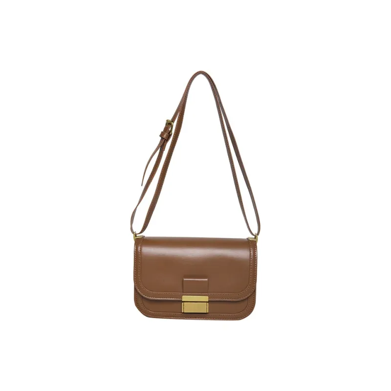Jade En Plus PU Shoulder Bag Crossbody Bag Regular Women's Black/Green/Brown-8