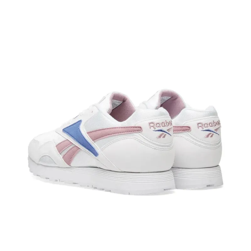 Reebok Anti-Slip And Wear-Resistant Support Lightweight Low-Top Running Shoes Men's White Blue-2
