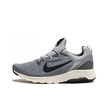 Nike Air Max Motion Cushioned Slip-Resistant Breathable Low-Top Marathon Running Shoes Men's Gray