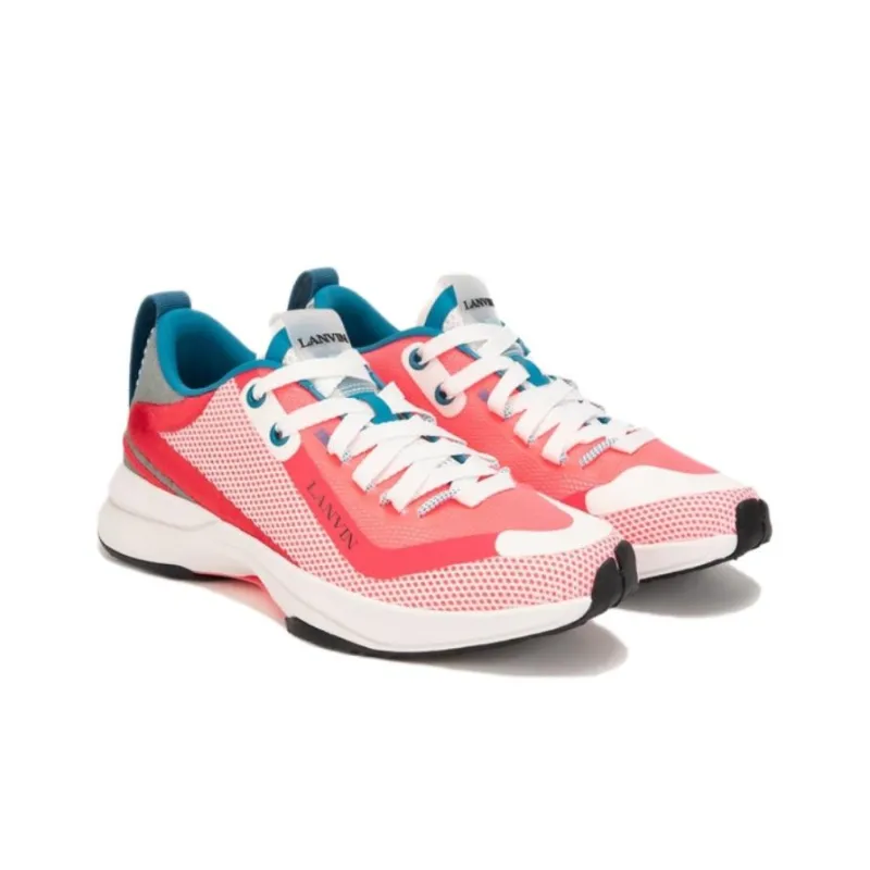 Lanvin L-i Panelled Mesh Sneakers-2