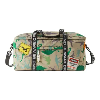 ZARA Polyester Bowling Bag Shoulder Bag Crossbody Bag Handbag Regular Unisex Khaki Green