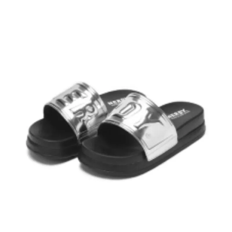 NERDY Slide Slippers Unisex Black-1
