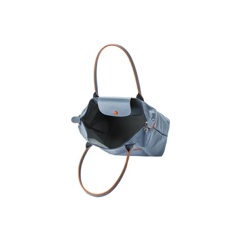 LONGCHAMP Le Pliage Nylon Handbag Shoulder Bag Women's Blue-4
