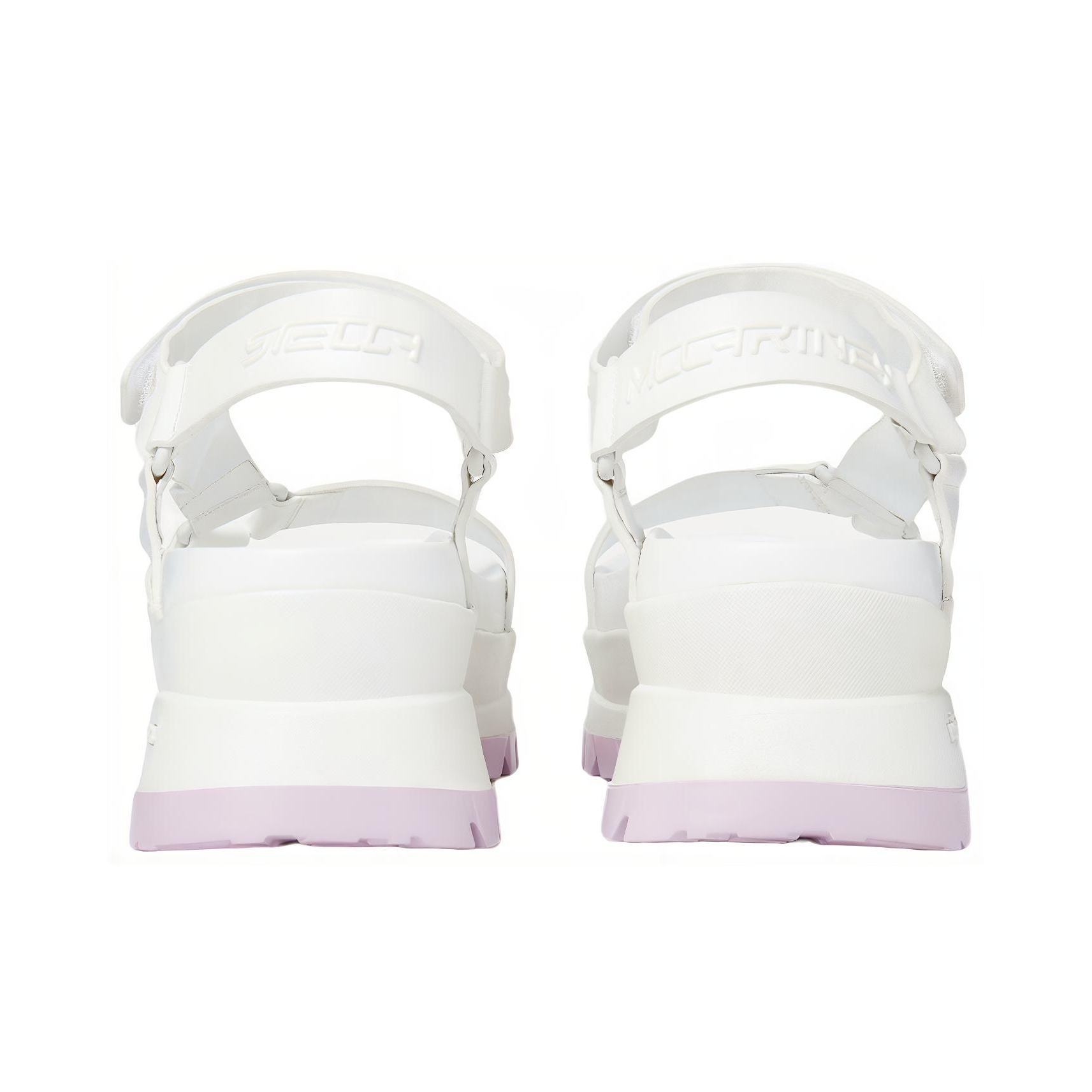 サンダル・ミュール STELLA MCCARTNEY STRAP TRACE SANDALS Stella McCartney Vibram Sole TRACE Sandals with Logoed Strap
